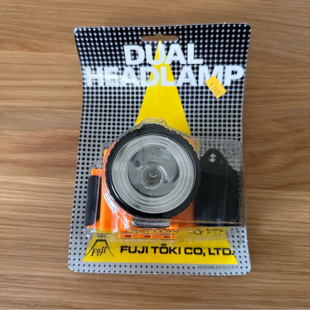 Vintage Dead stock Fuji Duel Headlamp